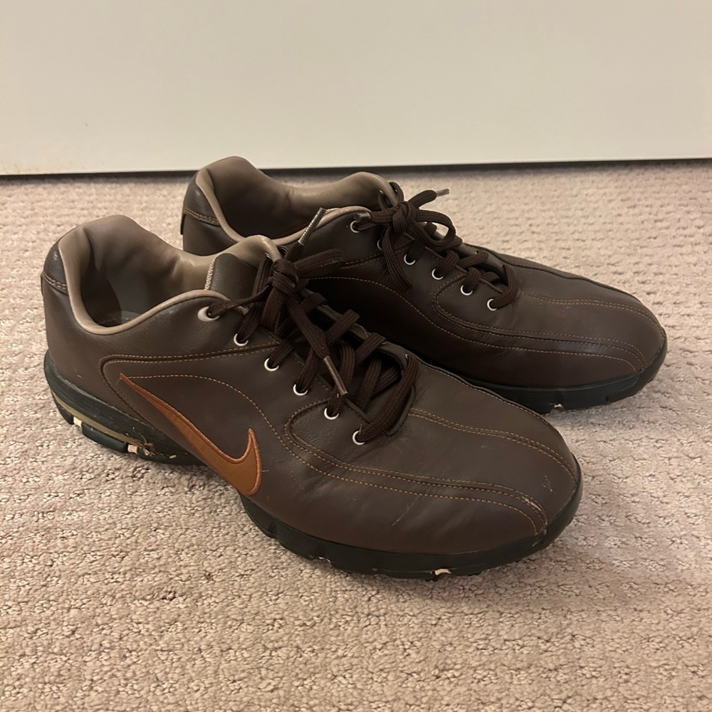 Nike Men's Brown Golf Shoes